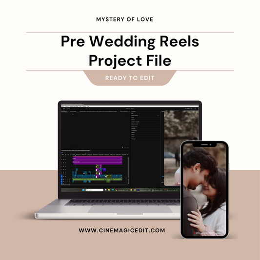 Mystery of Love Pre Wedding Reels Project File for Premiere Pro